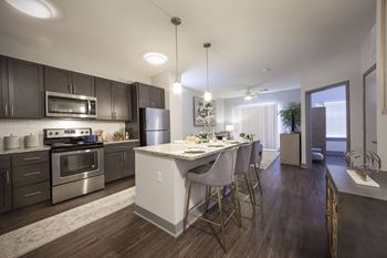 Eat-at kitchen island